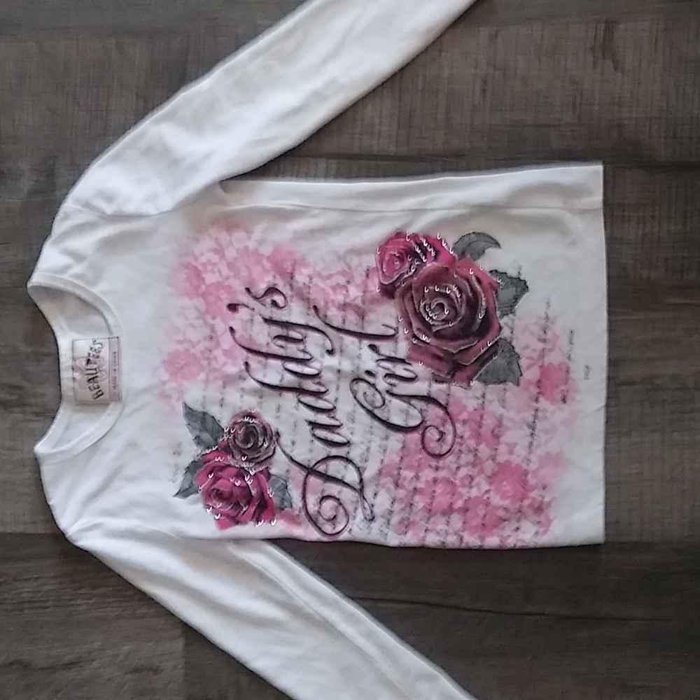 Size 4 Daddy's Girl shirt